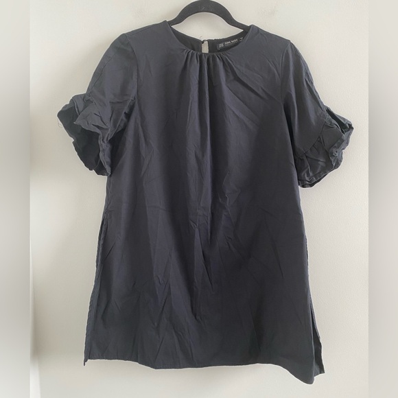 Zara Basic Collection Black Romper Dress Size XS - Picture 1 of 8